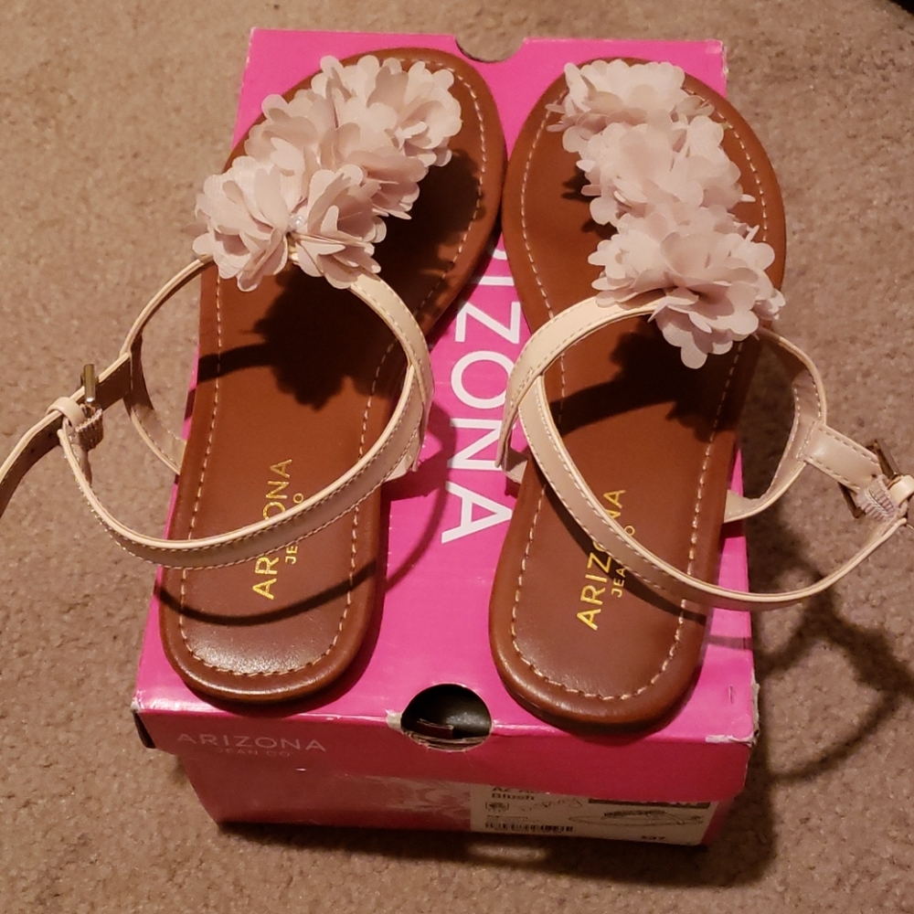 Size 7 sandals.